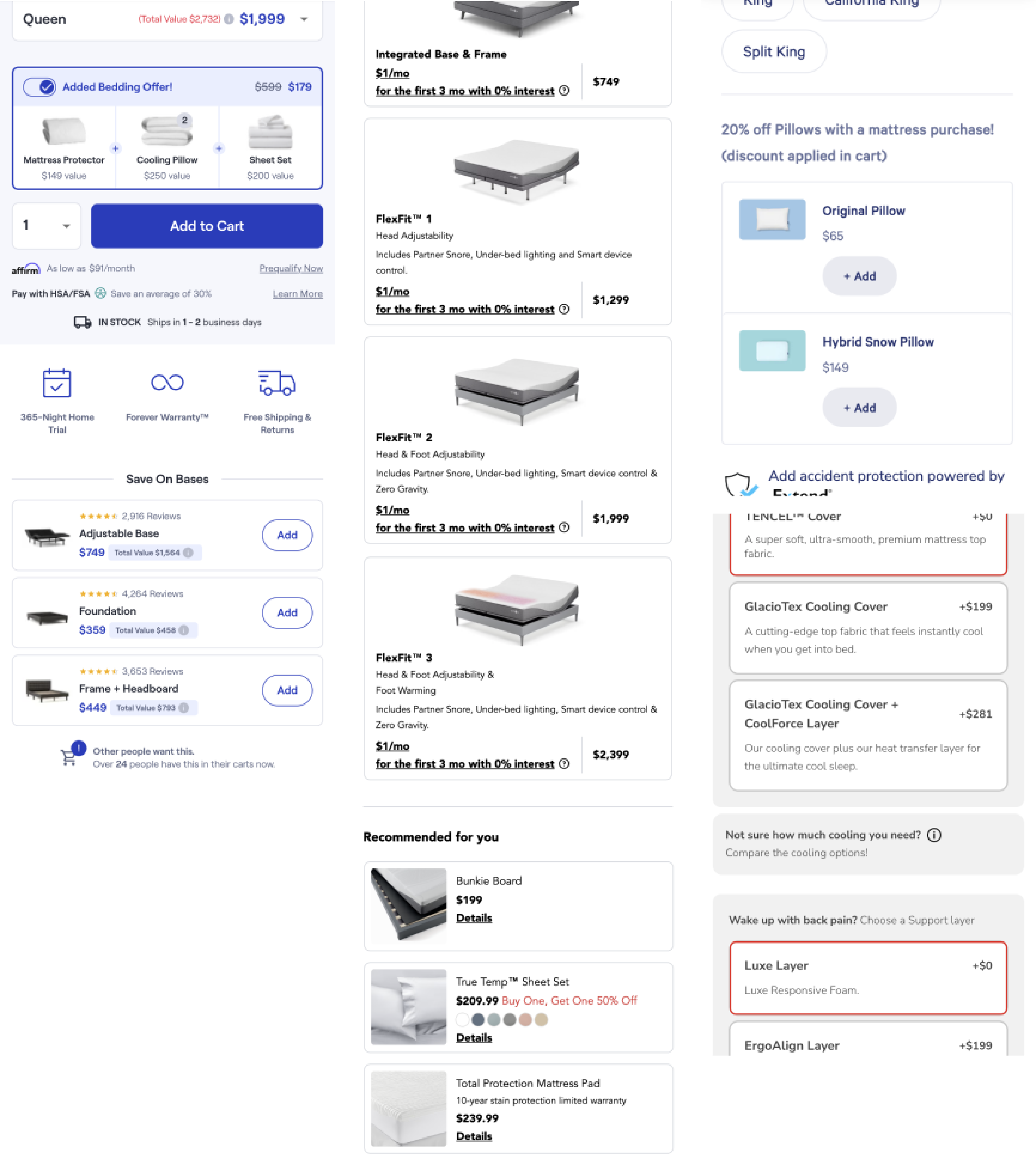 Competitive product-page audit for Purple